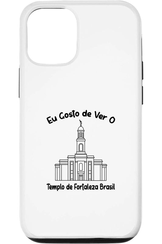 Fortaleza Brazil Temple Apple iPhone Cases - Primary Style (Portuguese) US
