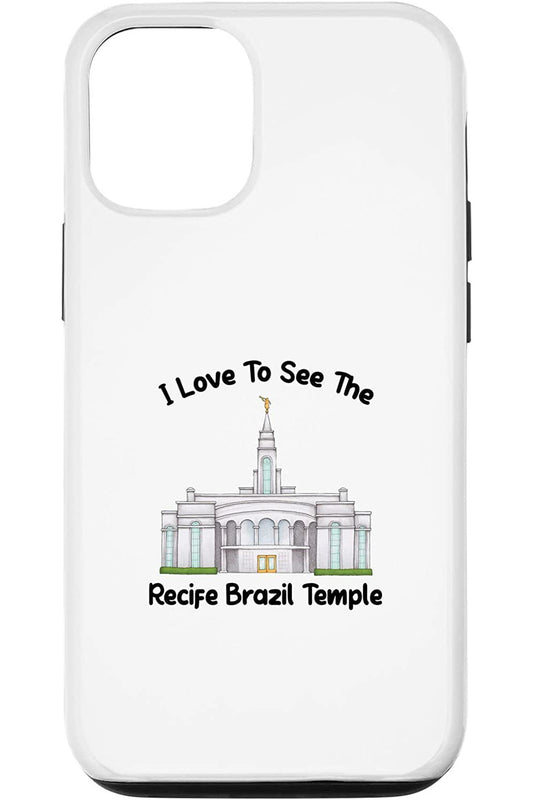 Recife Brazil Temple Apple iPhone Cases - Primary Style (English) US