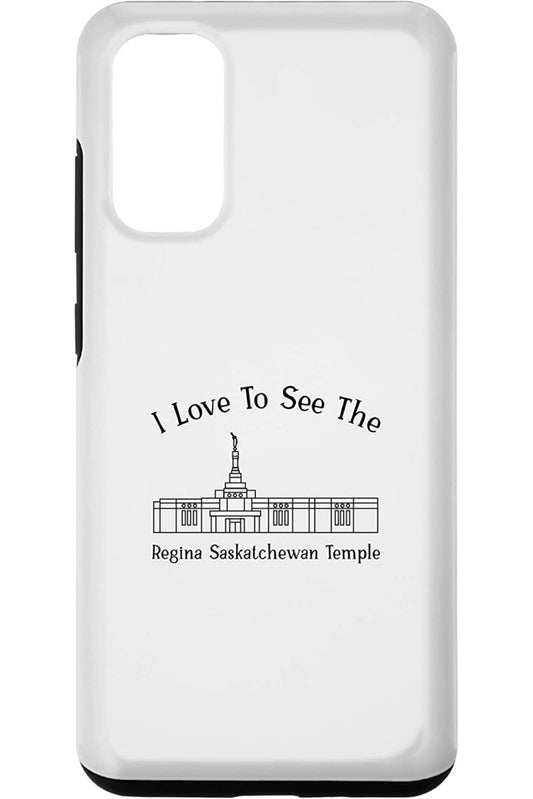 Regina Saskatchewan Temple Samsung Phone Cases - Happy Style (English) US