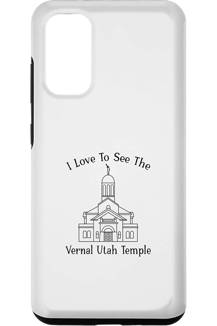 Vernal Utah Temple Samsung Phone Cases - Happy Style (English) US
