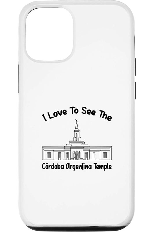 Cordoba Argentina Temple Apple iPhone Cases - Primary Style (English) US