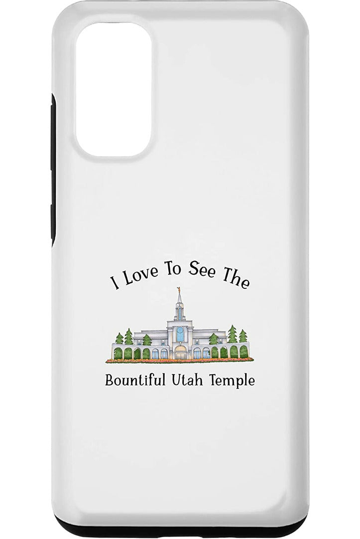 Bountiful Utah Temple Samsung Phone Cases - Happy Style (English) US