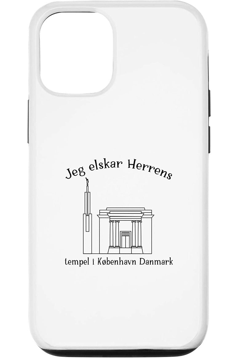 Copenhagen Denmark Temple Apple iPhone Cases - Happy Style (Danish) US