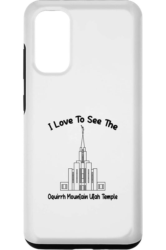Oquirrh Mountain Utah Temple Samsung Phone Cases - Primary Style (English) US