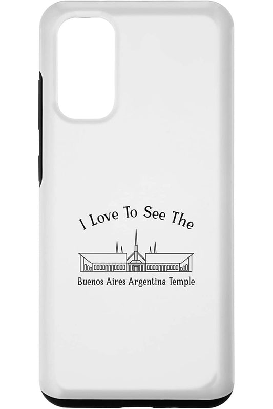 Buenos Aires Argentina Temple Samsung Phone Cases - Happy Style (English) US