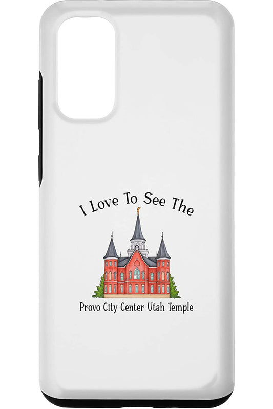 Provo City Center Utah Temple Samsung Phone Cases - Happy Style (English) US