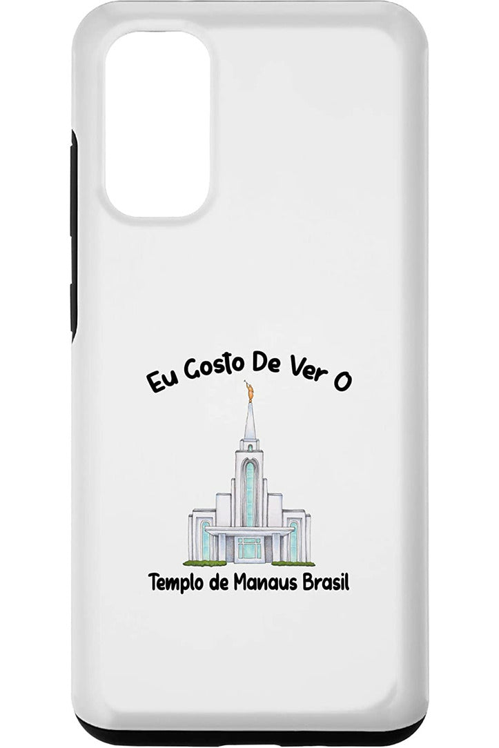 Templo de Manaus Brasil Samsung Phone Cases - Primary Style (Portuguese) US