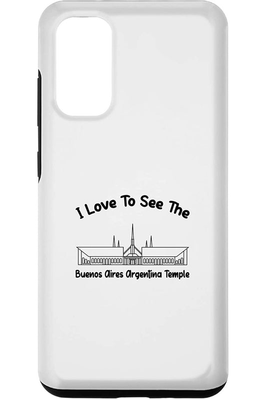 Buenos Aires Argentina Temple Samsung Phone Cases - Primary Style (English) US