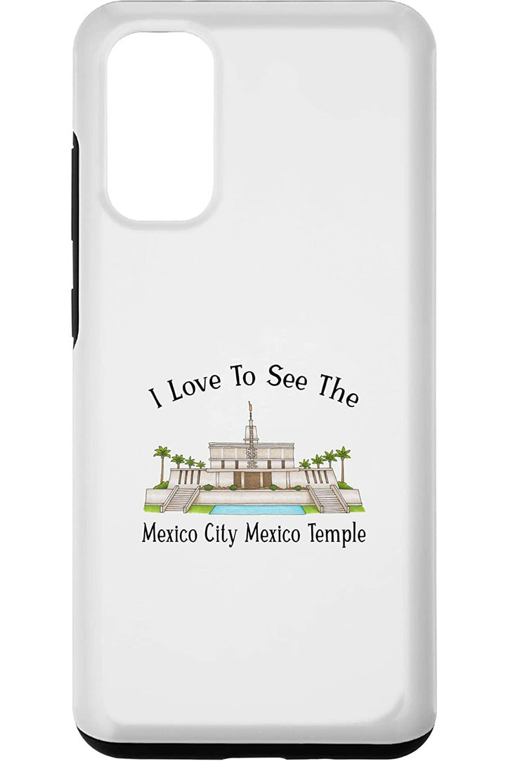 Mexico City Mexico Temple Samsung Phone Cases - Happy Style (English) US