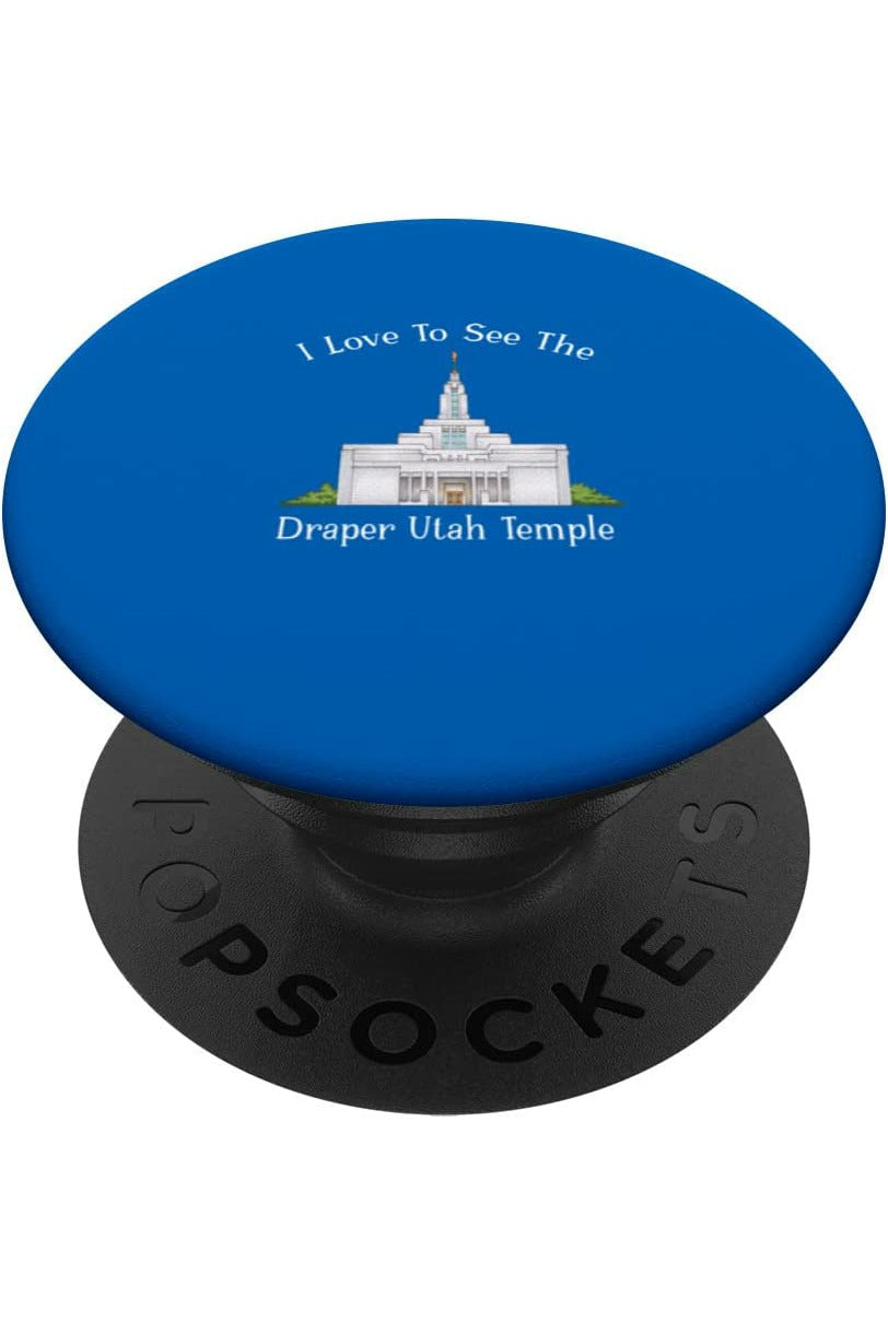 Draper Utah Temple PopSockets Grip - Happy Style (English) US