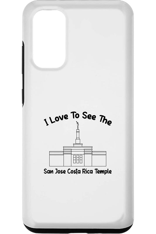 San Jose Costa Rica Temple Samsung Phone Cases - Primary Style (English) US