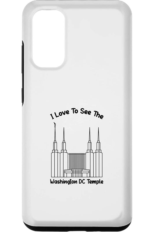 Washington DC Temple Samsung Phone Cases - Primary Style (English) US