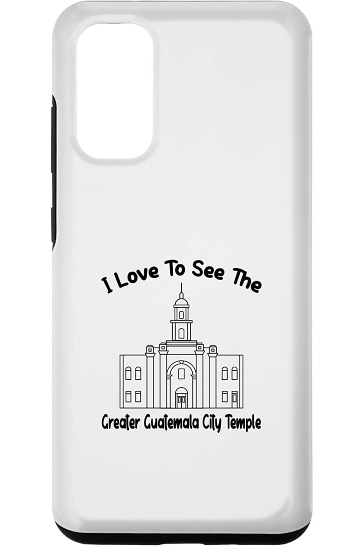 Greater Guatemala City Guatemala Temple Samsung Phone Cases - Primary Style (English) US