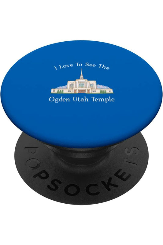 Ogden Utah Temple PopSockets Grip - Happy Style (English) US