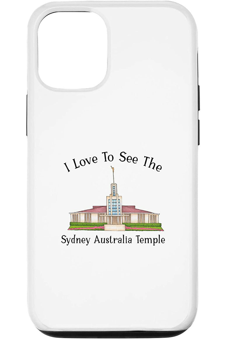 Sydney Australia Temple Apple iPhone Cases - Happy Style (English) US