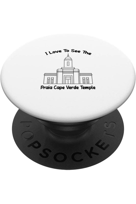 Praia Cape Verde Temple PopSockets Grip - Primary Style (English) US