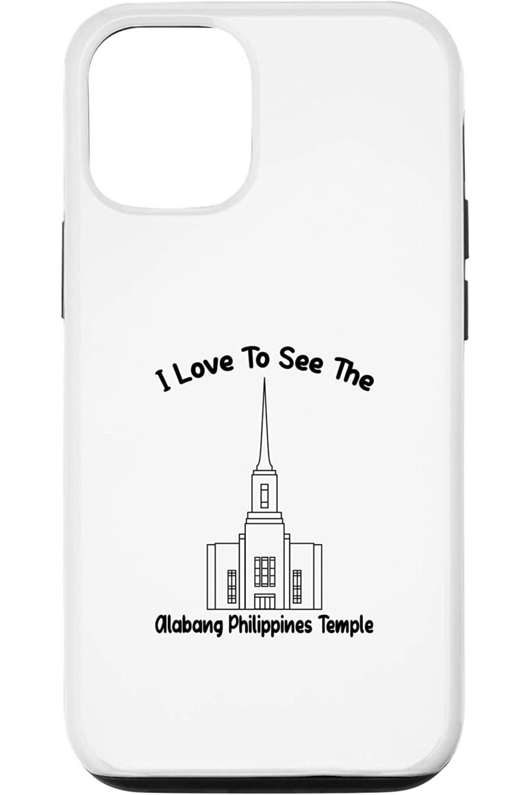 Alabang Philippines Temple Apple iPhone Cases - Primary Style (English) US