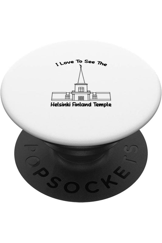 Helsinki-Tempel in Finnland, ich liebe es, meinen Tempel zu sehen, Grundschule PopSocket