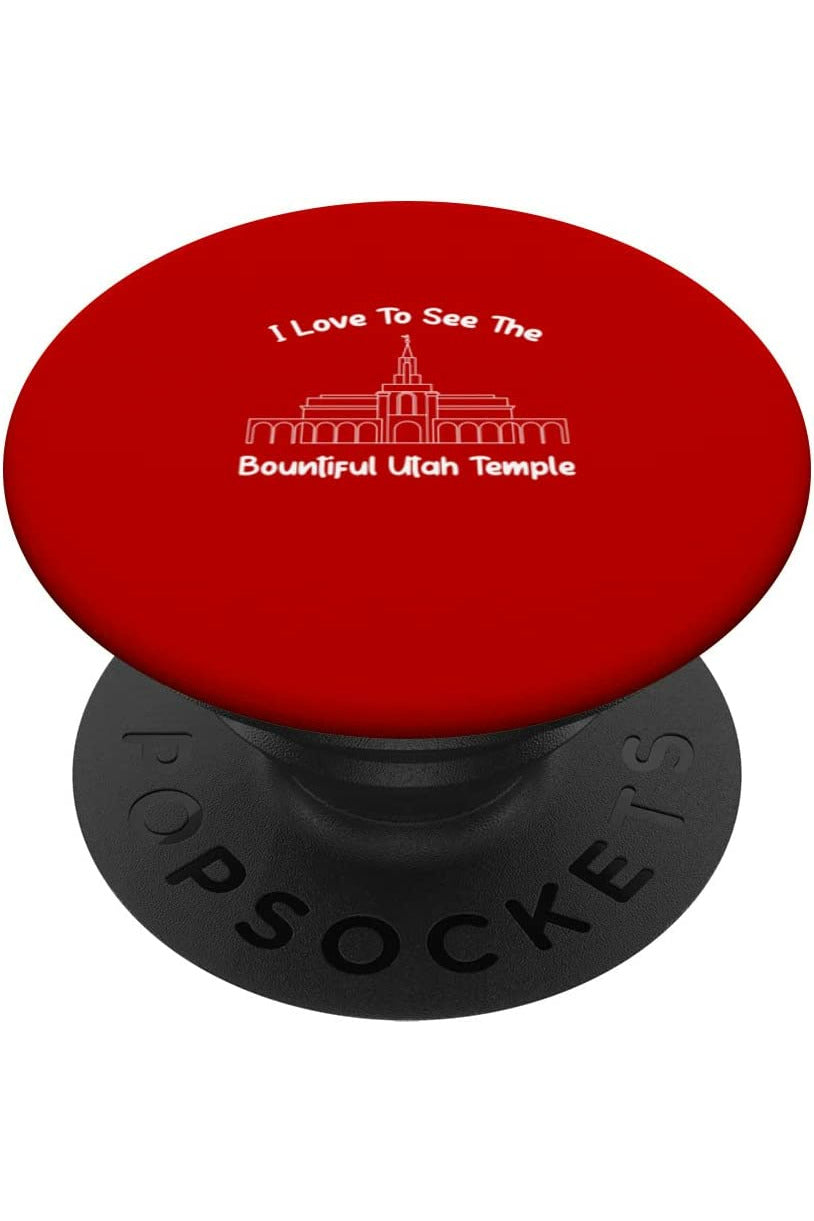 Bountiful Utah Temple PopSockets Grip - Primary Style (English) US