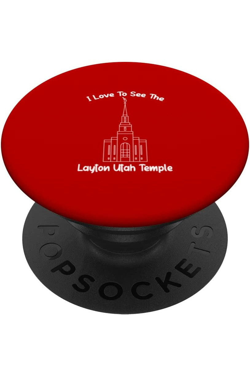 Layton Utah Temple PopSockets Grip - Primary Style (English) US