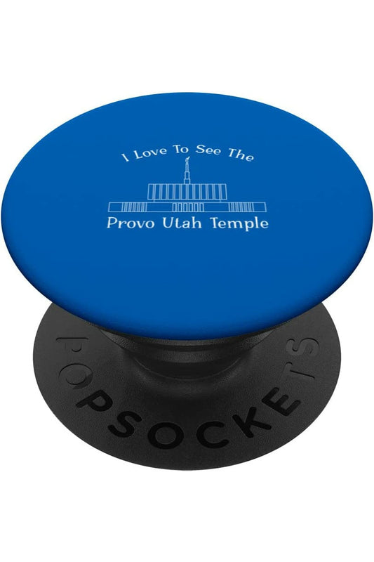 Provo Utah Temple PopSockets Grip - Happy Style (English) US