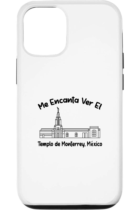 Monterrey Mexico Temple Apple iPhone Cases - Primary Style (Spanish) US