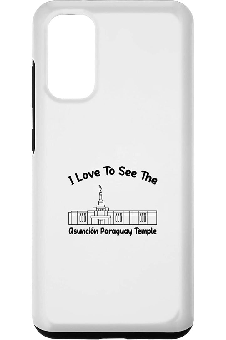 Asuncion Paraguay Temple Samsung Phone Cases - Primary Style (English) US