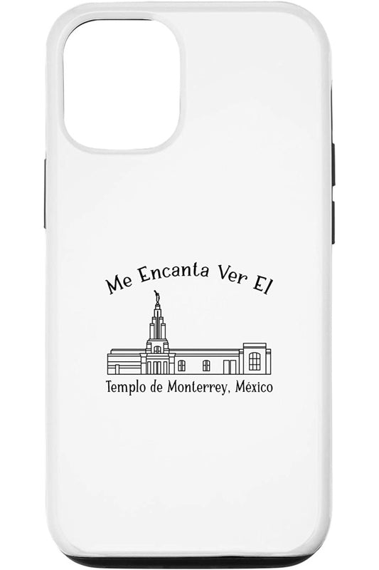Monterrey Mexico Temple Apple iPhone Cases - Happy Style (Spanish) US