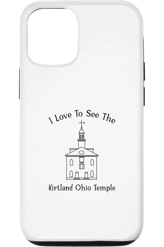 Kirtland Ohio Temple Apple iPhone Cases - Happy Style (English) US