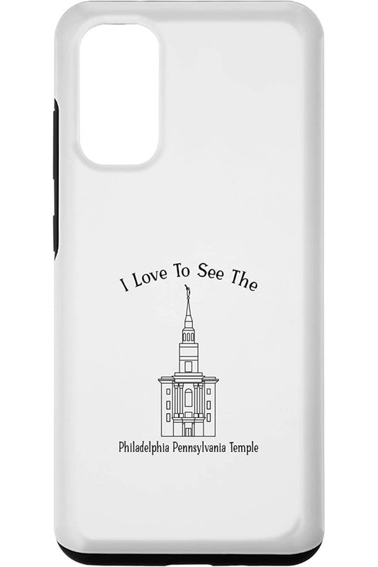 Philadelphia Pennsylvania Temple Samsung Phone Cases - Happy Style (English) US