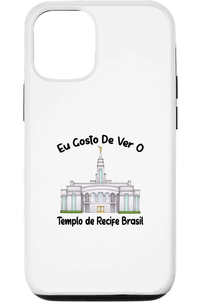Templo de Manaus Brasil Apple iPhone Cases - Primary Style (Portuguese) US