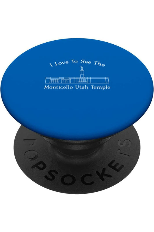 Monticello Utah Temple PopSockets Grip - Happy Style (English) US