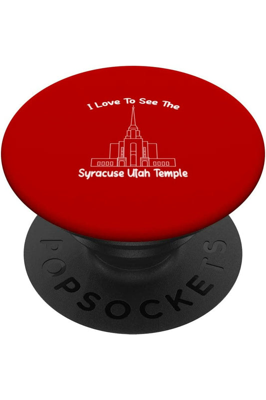 Syracuse Utah Temple PopSockets Grip - Primary Style (English) US