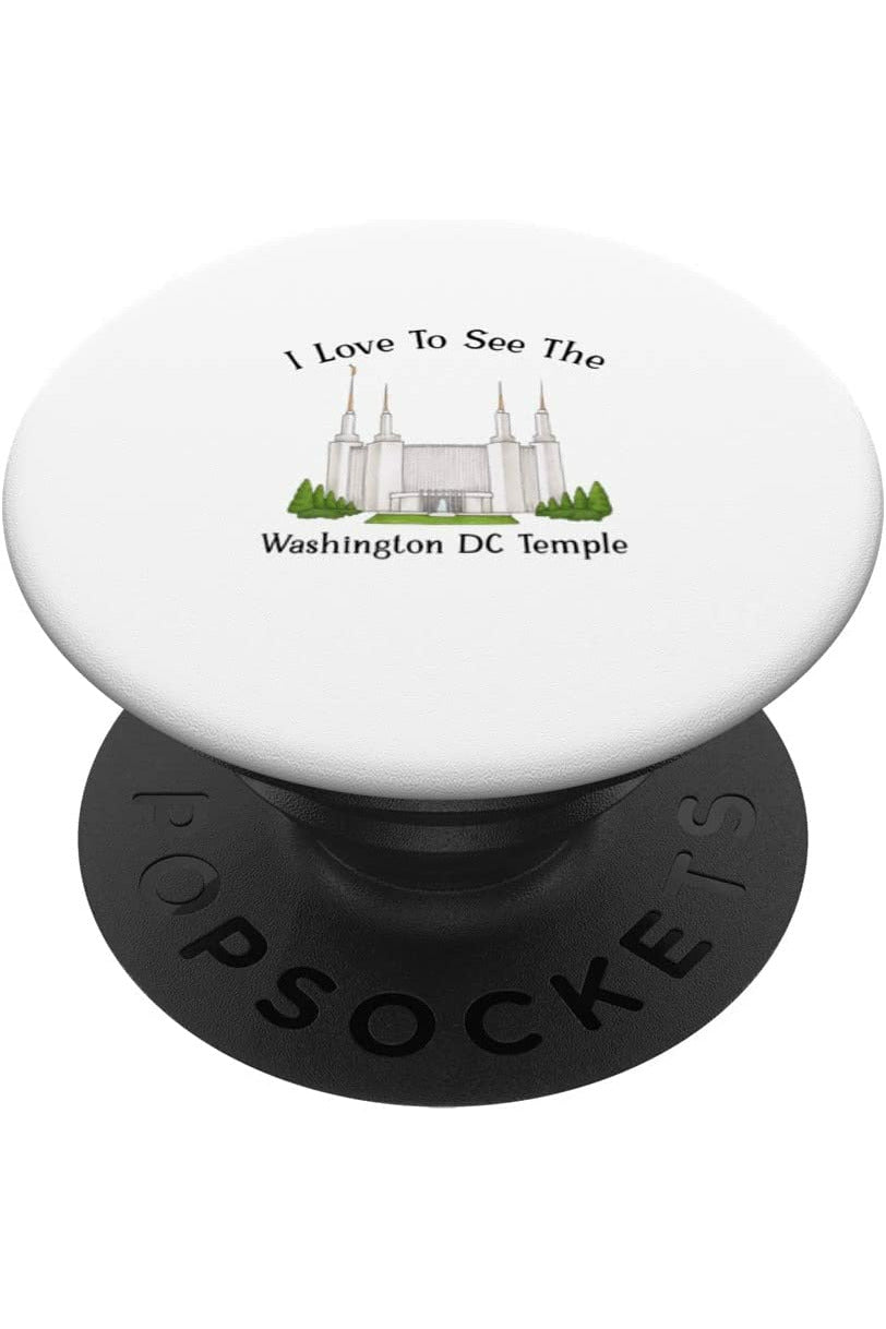 Washington DC Temple PopSockets Grip - Happy Style (English) US