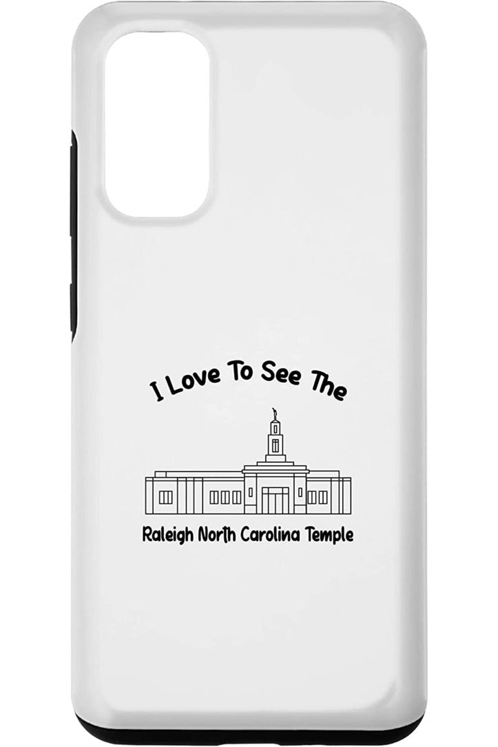 Raleigh North Carolina Temple Samsung Phone Cases - Primary Style (English) US