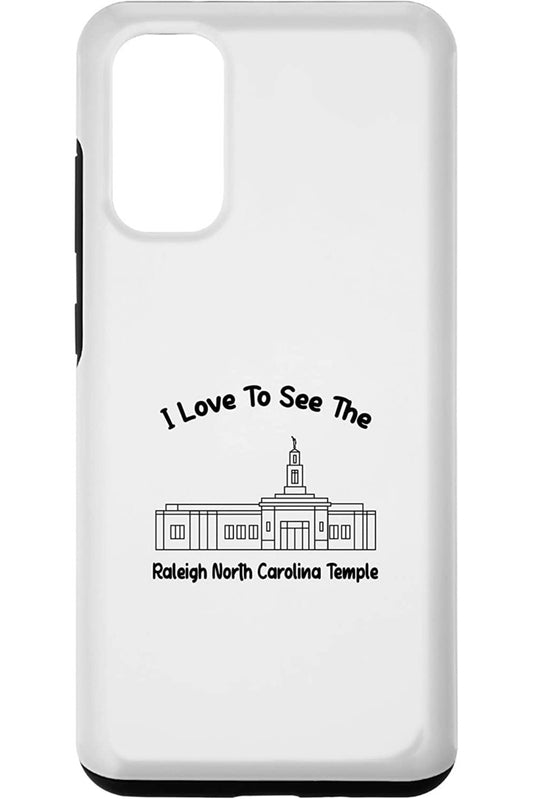 Raleigh North Carolina Temple Samsung Phone Cases - Primary Style (English) US