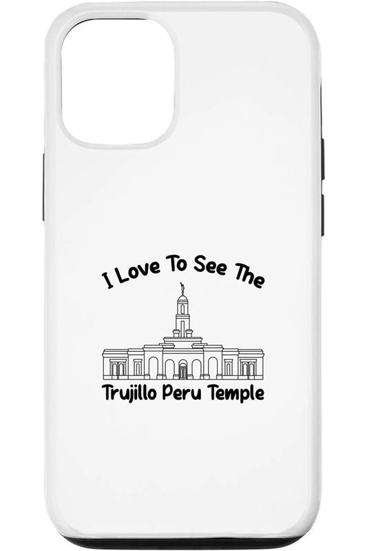 Trujillo Peru Temple Apple iPhone Cases - Primary Style (English) US