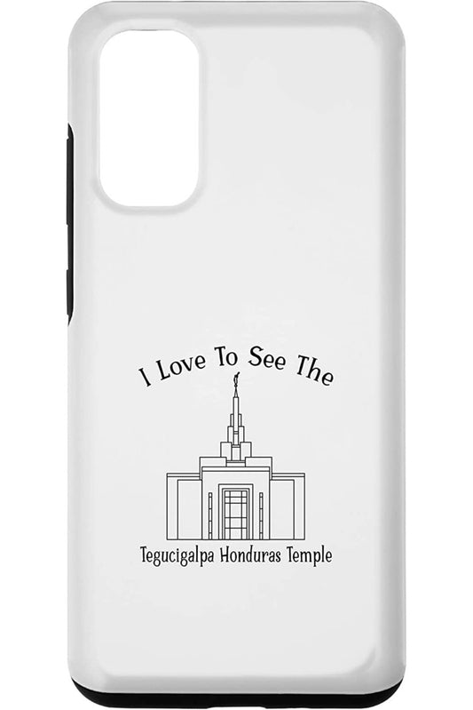Tegucigalpa Honduras Temple Samsung Phone Cases - Happy Style (English) US