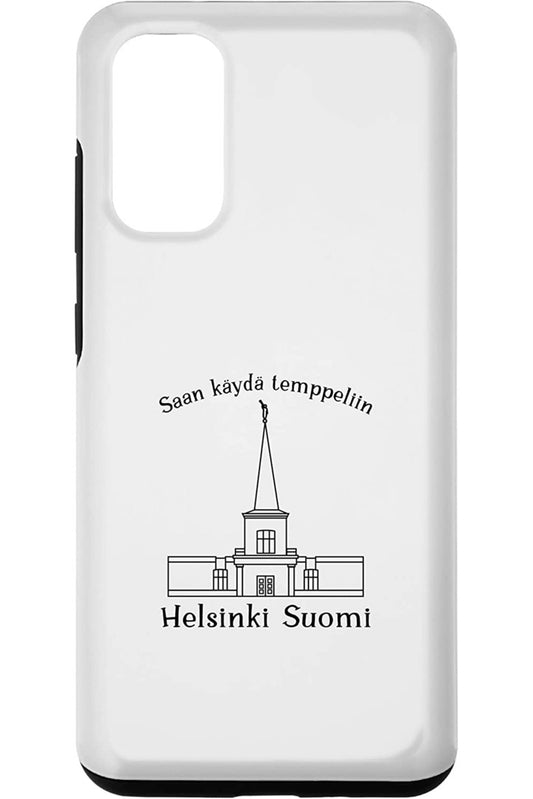Helsinki Finland Temple Samsung Phone Cases - Happy Style (Finnish) US