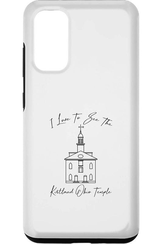 Kirtland Ohio Temple Samsung Phone Cases - Calligraphy Style (English) US