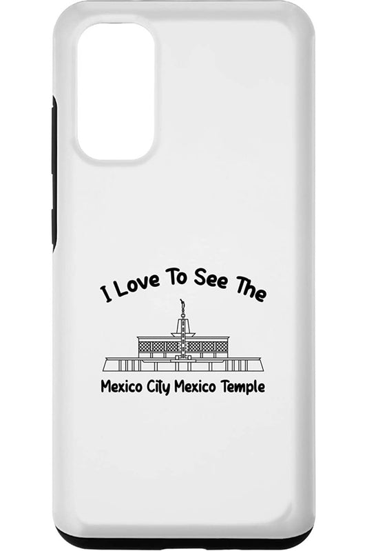 Mexico City Mexico Temple Samsung Phone Cases - Primary Style (English) US