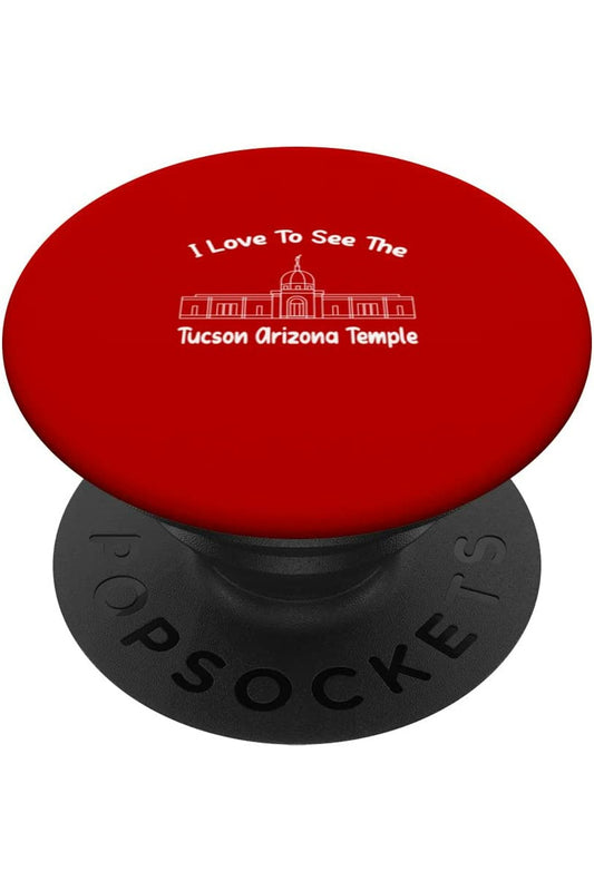 Tucson Arizona Temple PopSockets Grip - Primary Style (English) US