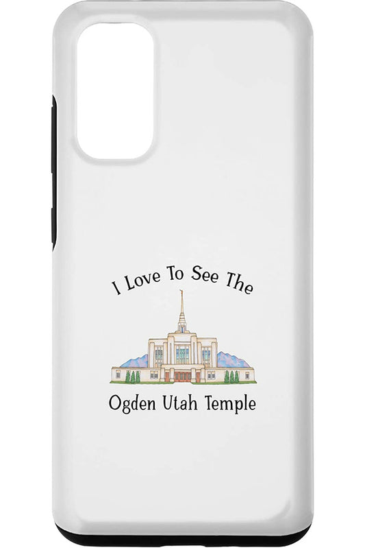 Ogden Utah Temple Samsung Phone Cases - Happy Style (English) US