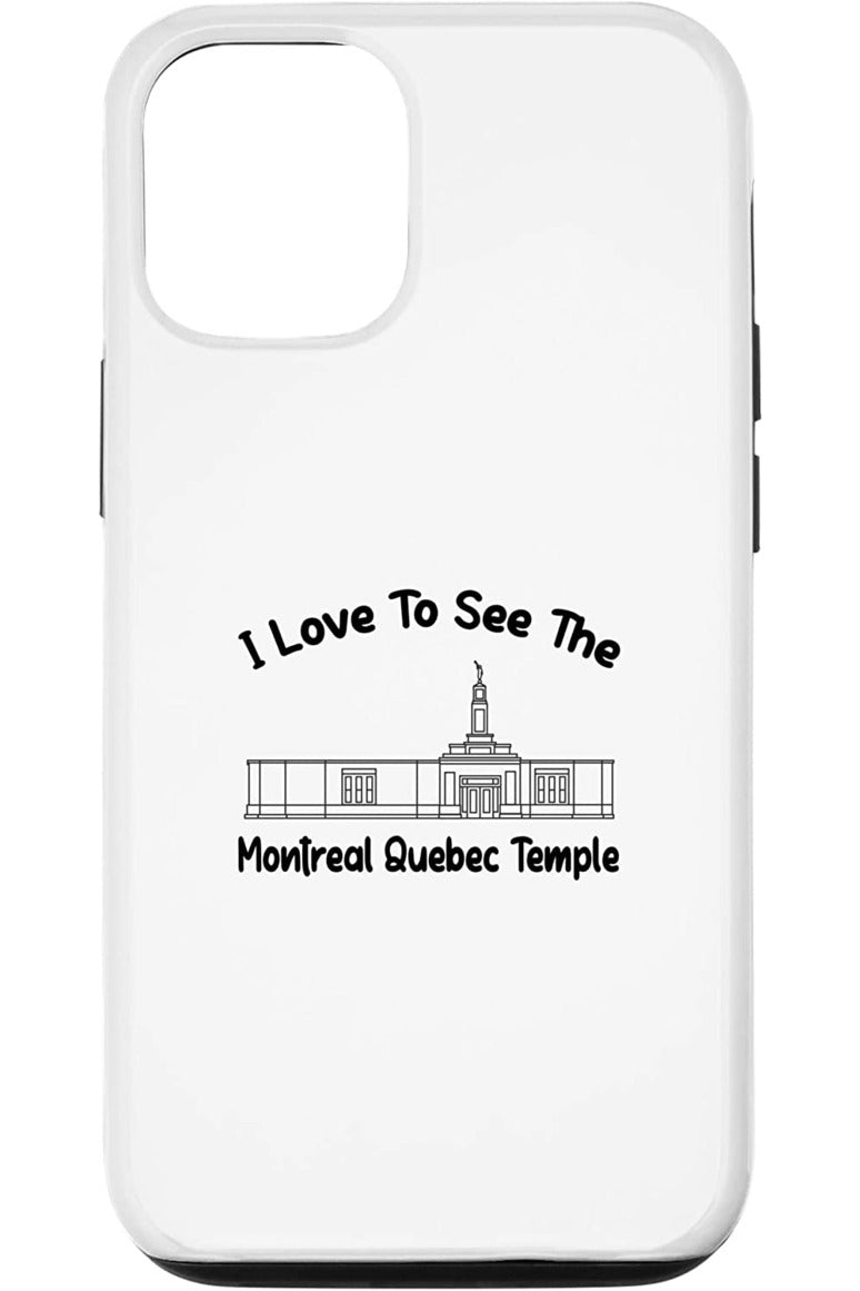 Montreal Quebec Temple Apple iPhone Cases - Primary Style (English) US