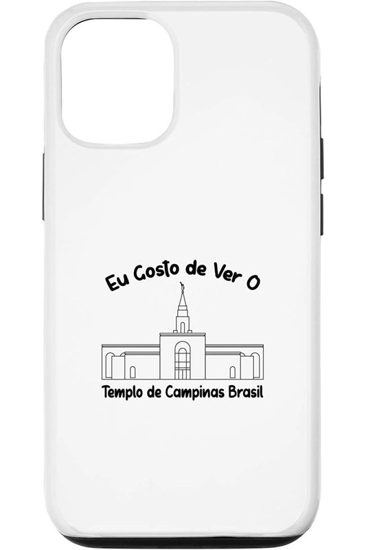 Campinas Brazil Temple Apple iPhone Cases - Primary Style (Portuguese) US