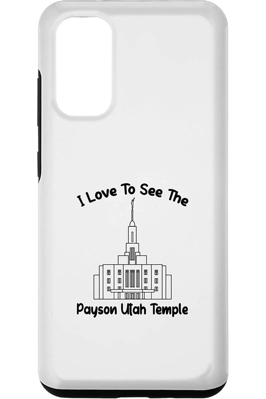 Payson Utah Temple Samsung Phone Cases - Primary Style (English) US