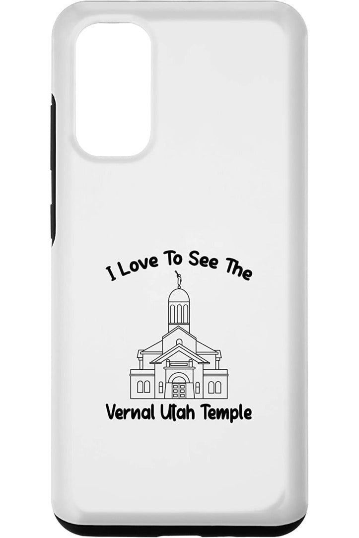Vernal Utah Temple Samsung Phone Cases - Primary Style (English) US