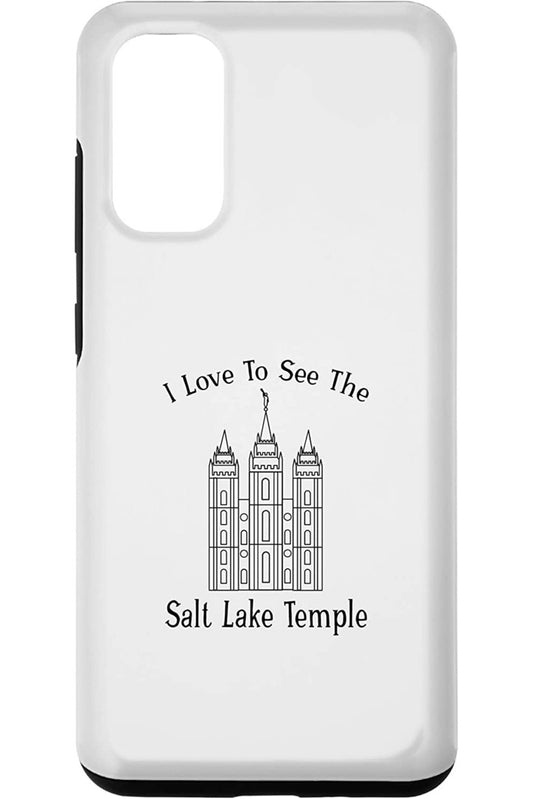 Salt Lake Temple Samsung Phone Cases - Happy Style (English) US