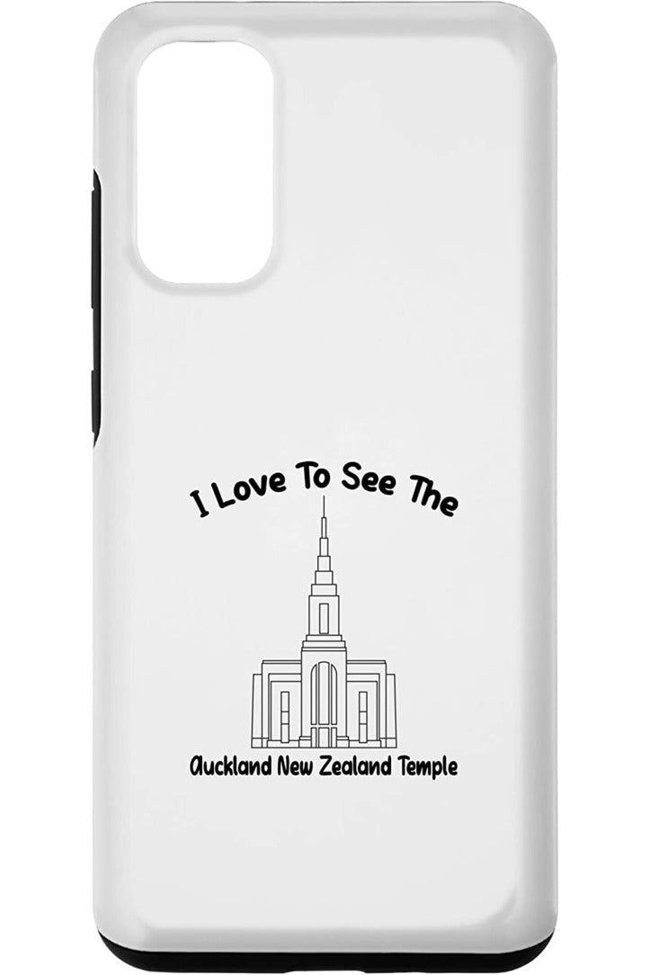 Auckland New Zealand Temple Samsung Phone Cases - Primary Style (English) US