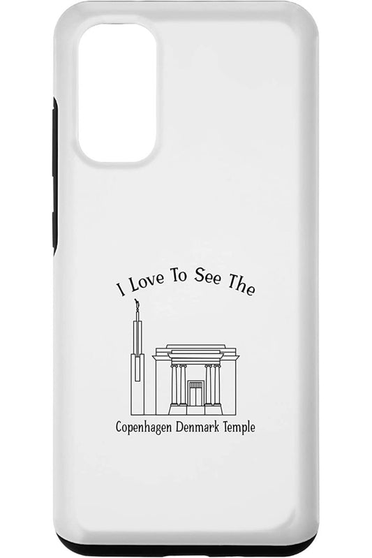 Copenhagen Denmark Temple Samsung Phone Cases - Happy Style (English) US